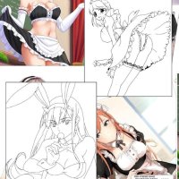 Sexy Maid Anime Coloring Book: Eye-Catching Coloring Pages About High Quality Hotties Anime Girls Illustrations For Adults To Color Fun And Enjoy : Dawkins Malak: Amazon.nl: Boeken