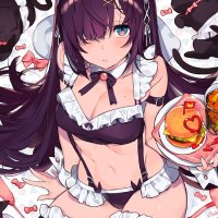 Maid anime girl A-Line Dress by Reynoka