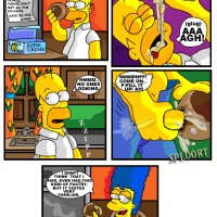 Post 831265: comic Donut HomerSimpson MargeSimpson necron99 TheSimpsons