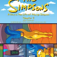 A Day in the Life of Marge The Simpsons Blargsnarf Porn Comic