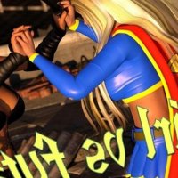 Ultragirl Vs Futakitty 1 comic porn