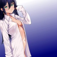 Wallpaper girl hot sexy anime pretty naked cute shirt for mobile and desktop section resolution 3840x2160