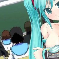 Hatsune Miku JOI CEI SPH in school class room EN