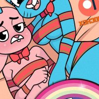 The Amazing Gumball Christmas porn comic