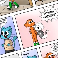 The Tainted World Of Gumball 1 porn comic