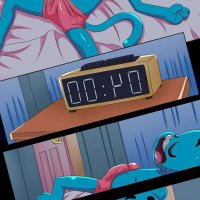 Porn comic Taboo Desires. Chapter 1. The Amazing World of Gumball. Palcomix. Erotic comic night and went
