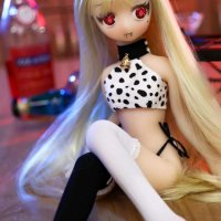 Vampire Anime Sex Doll Remilia 40cm Blonde hair Scarlet Evil Figure