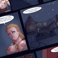 Dragonborn and the Dark Brotherhood porn comic