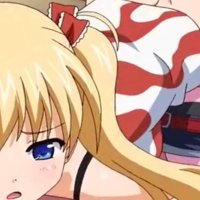 Blonde Anime Airi Sexy Porn Girl