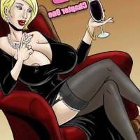 Porn comic The Book Club. Part 1. Sex comic girls from the