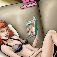 Porn comic The Book Club. Part 1. Sex comic reading club seem