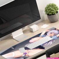 PORNHUX Sexy Anime Girl Naked Girls Gaming Mouse Pad 800x300 xxl XXL Gaming Mouse Pad super large non-slip mouse pad desk pad and keyboard pad suitable for PC computer laptop: Amazon.co.uk: PC