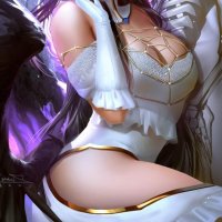 Albedo Overlord Anime Sexy Girl HD Print Canvas Manga Poster SFW Unframed
