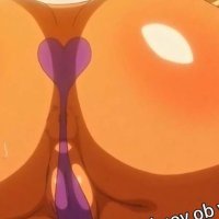 Hot blonde anime schoolgirl goes back for a study lesson and blowjob