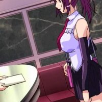 Busty sexy teens in mini skirts in erotic hentai toon