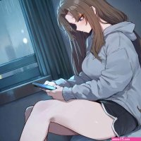 Porn comic Rodion. WaifuLover Sex comic lusty brunette sends