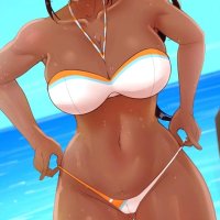 Beach Yoruichi porn comic
