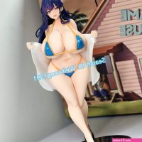 Plentiful Huge Boobs Girl Figure Toy Sexy Anime Statue Model New NO BOX 10IN
