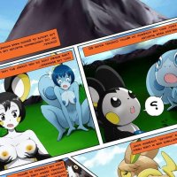 Porn comic PokéMorph. Marnie. Bernardol22 Sex comic Pokemon babes love