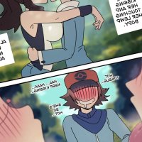 Pokemon BW Trio Porn Comic english 01