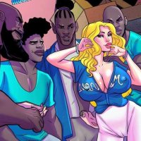 Porn comic Passed Around. Chapter 1.. Sex comic sexy blonde attracted