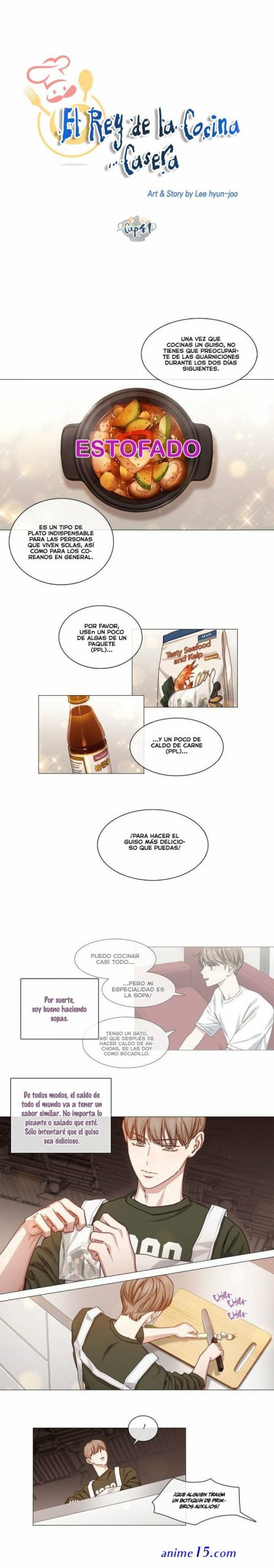 leer el rey de la comida casera capitulo 57