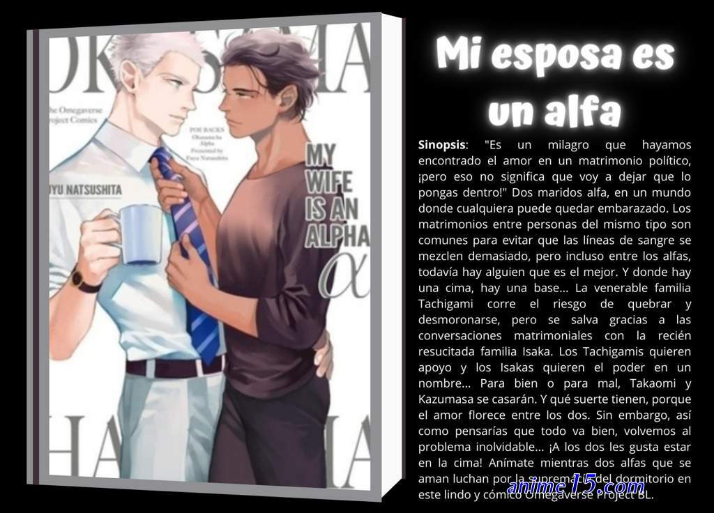 mi esposa es un alfa manhwa
