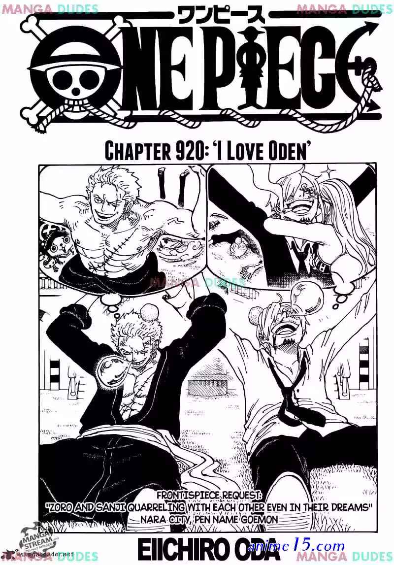 one piece 920 flv