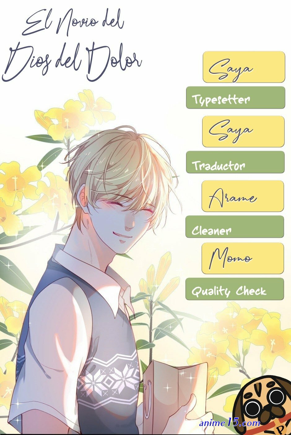 mi novio es un dios manga english