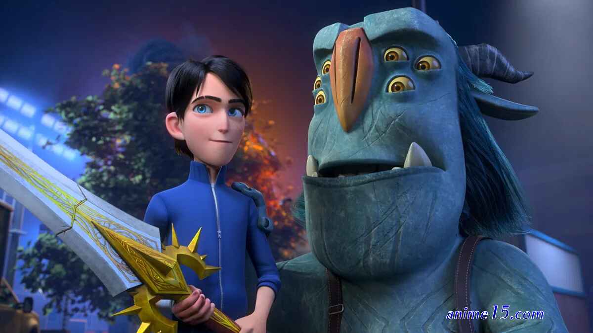 trollhunters rise of the titans on anime dub