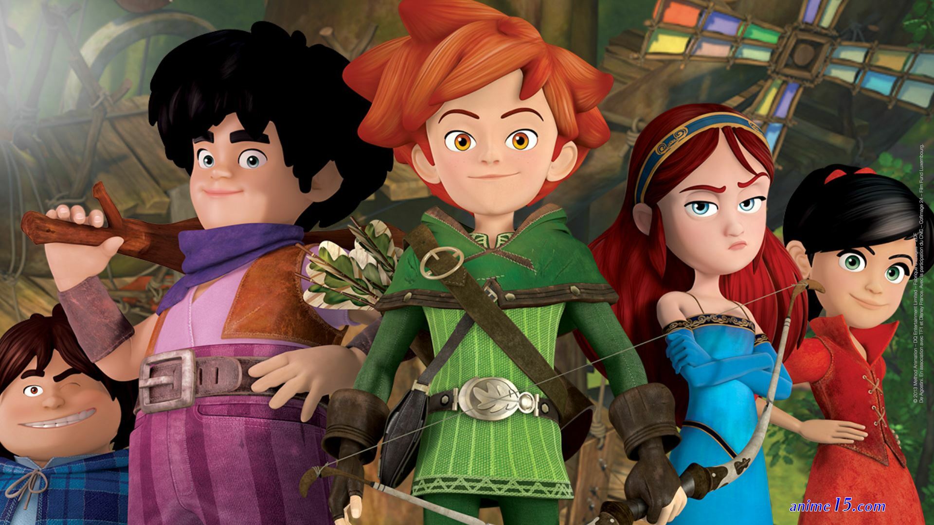 robin des bois dessin animé disney streaming