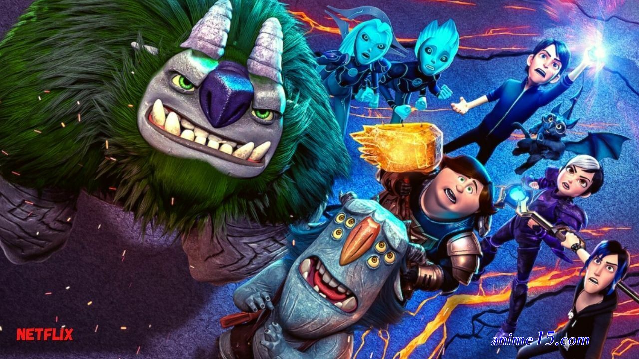 trollhunters rise of the titans on anime dub