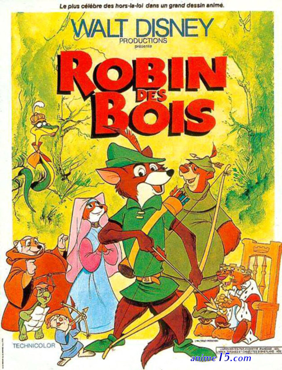 robin des bois dessin animé disney streaming