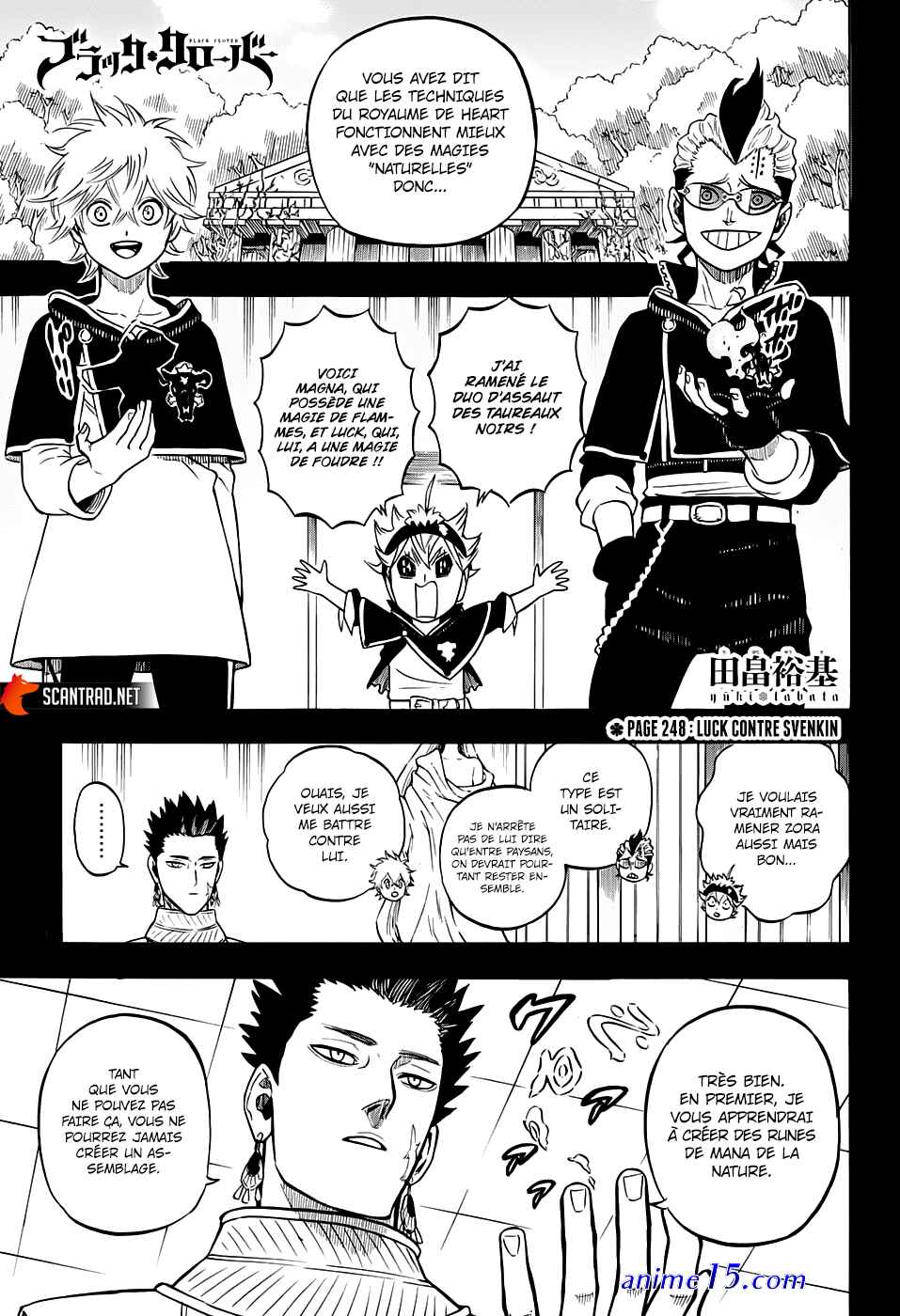 black clover vf
