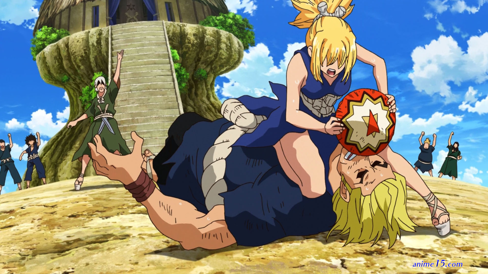 dr stone ep1 gogo