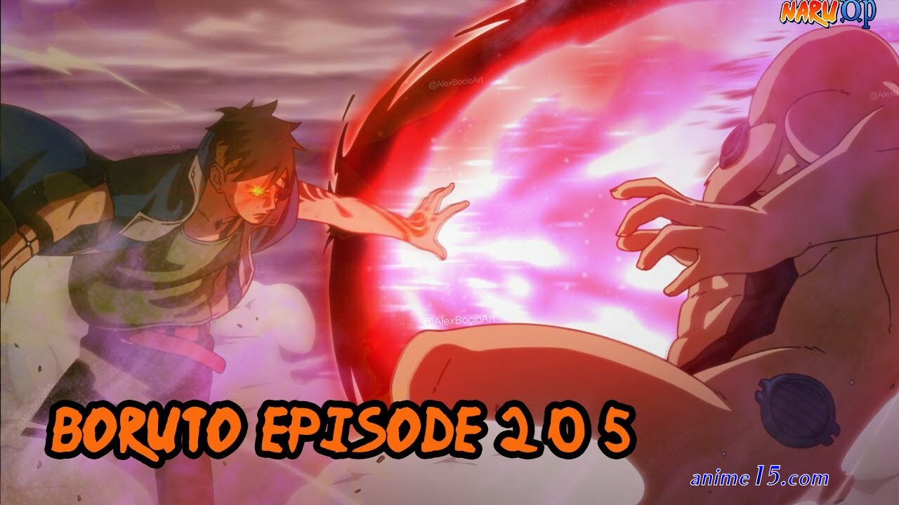 boruto episode 205 english sub