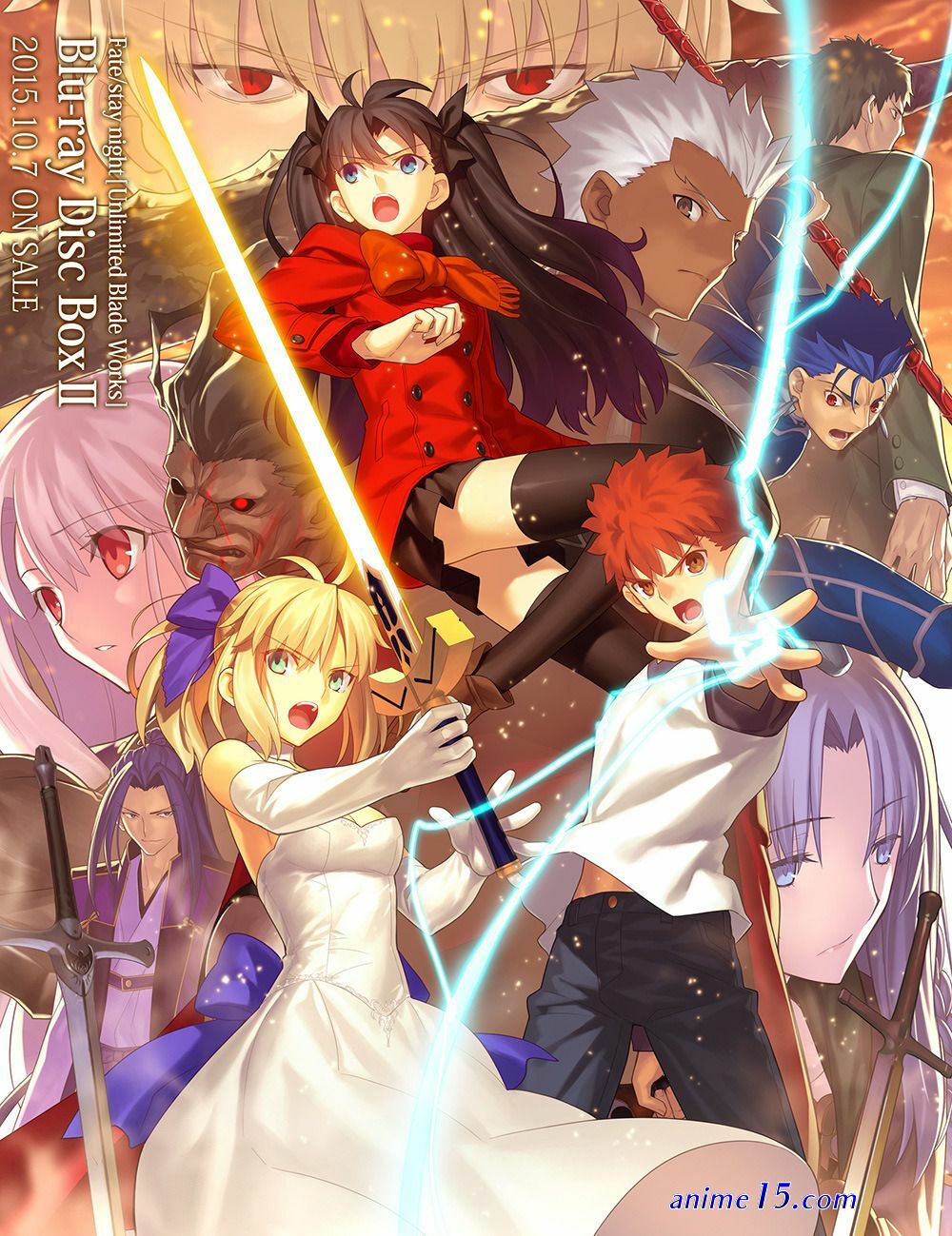 fate stay night unlimited blade works cap 2 gogoanime