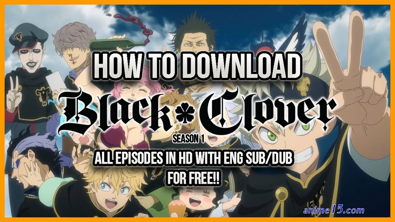 black clover season 1 dub