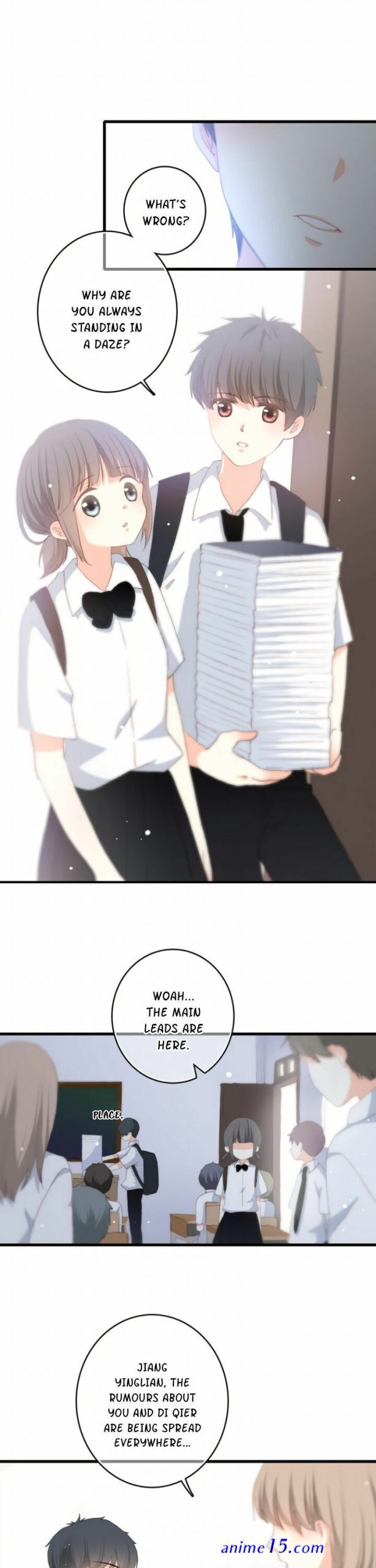 love never fails manga characters