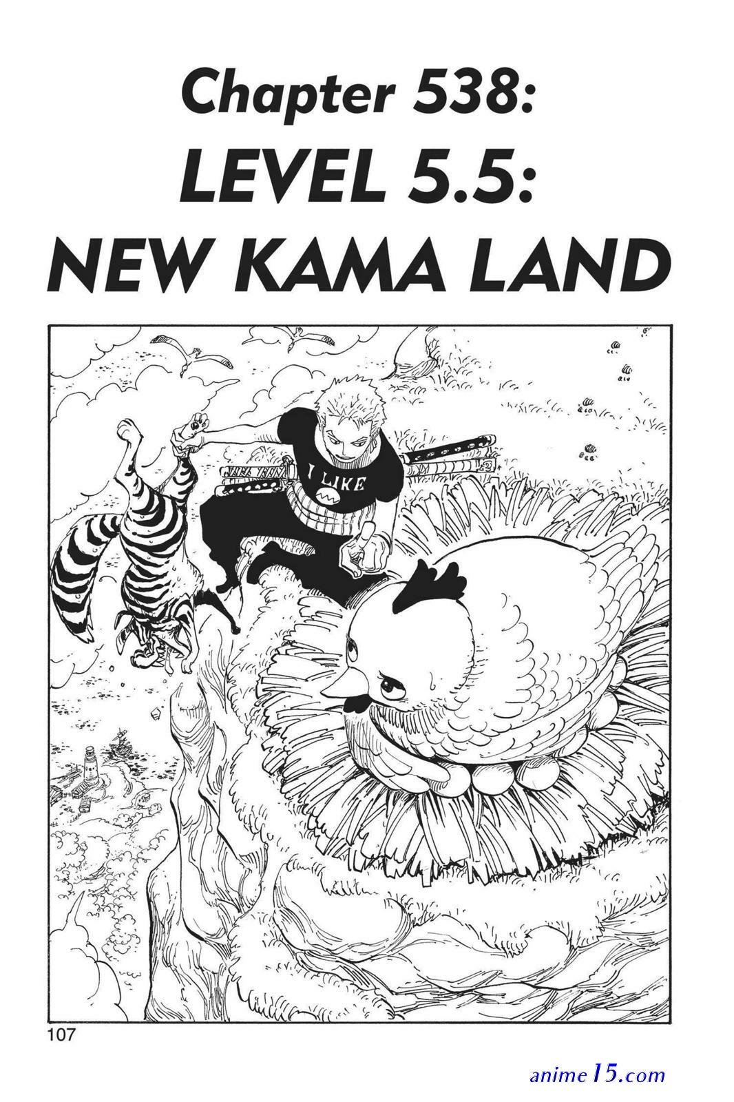 one piece 538