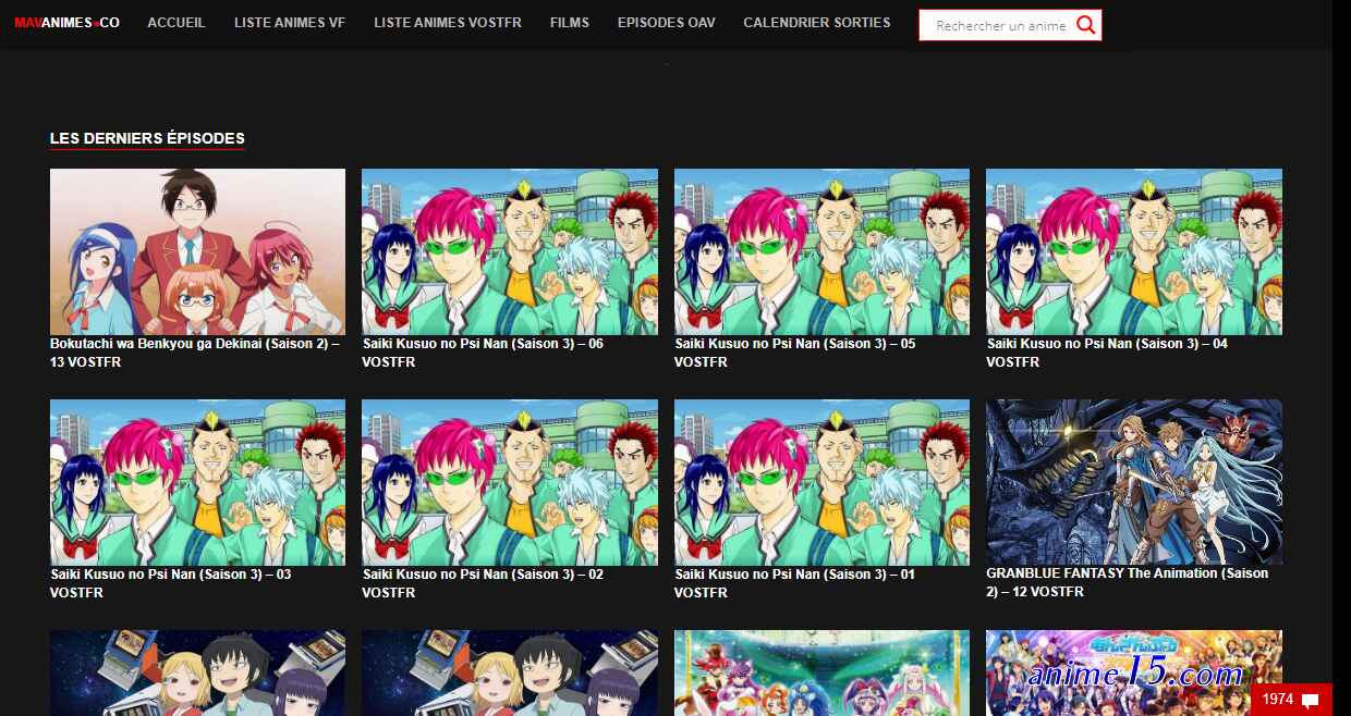 télécharger anime vf