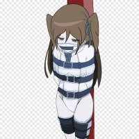 anime straitjacket gagged