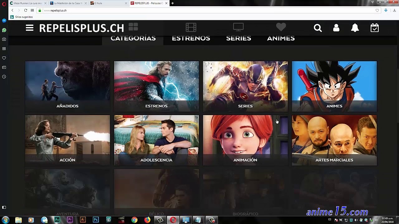 peliculas anime para descargar