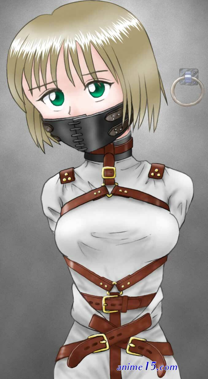 anime straitjacket gagged