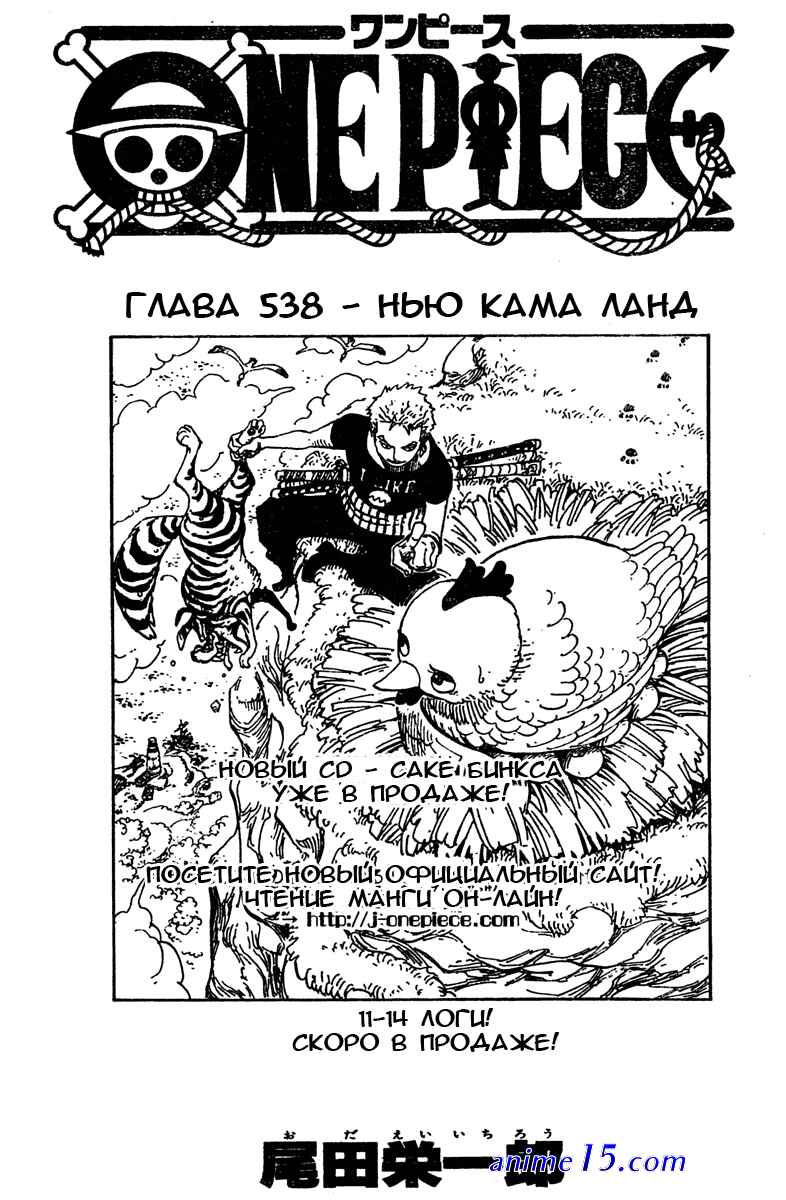 one piece 538