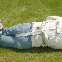 anime straitjacket gagged