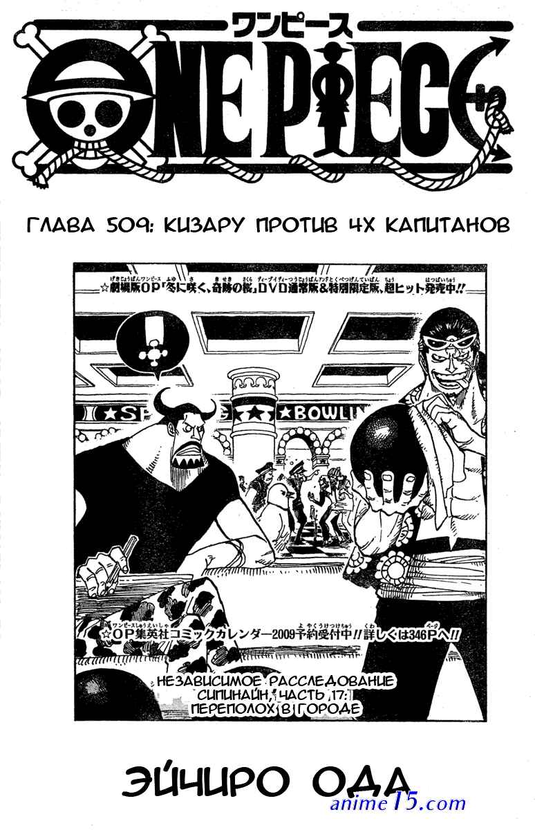 one piece 509