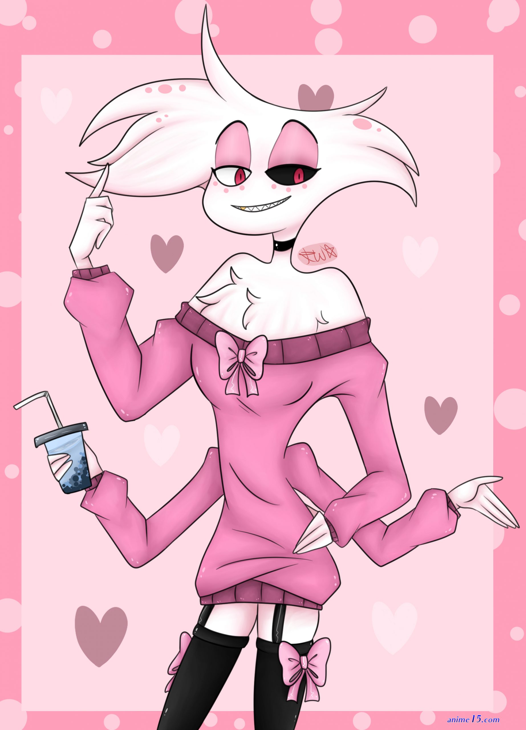 hazbin hotel angel anime