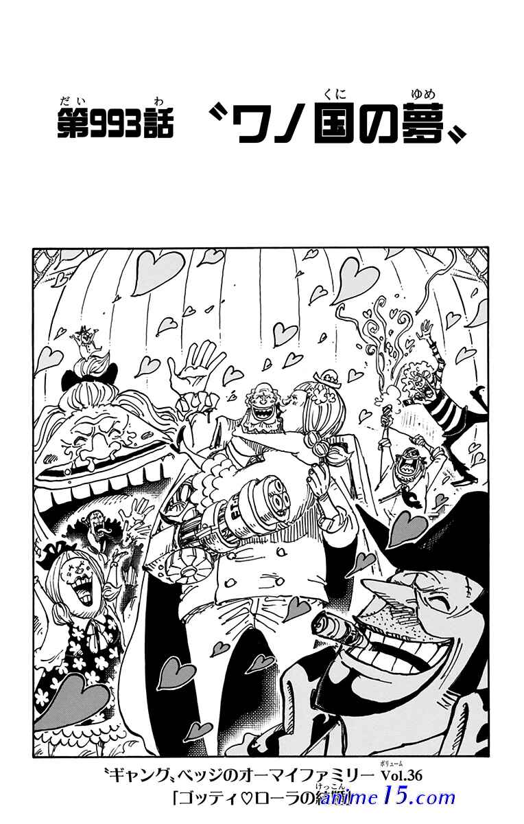 one piece 993