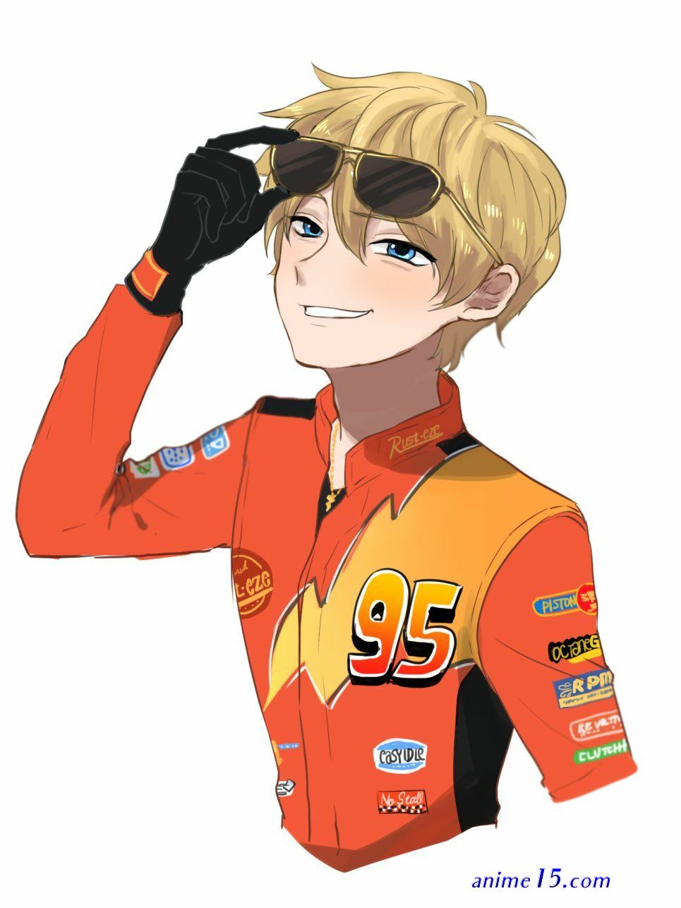 rayo mcqueen anime